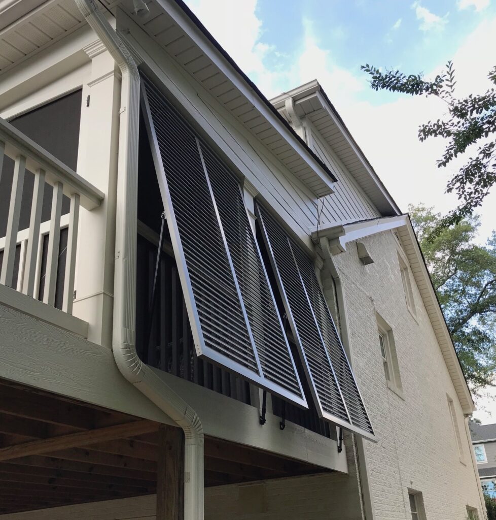 Bahama Shutters Gray Downtown Greenville