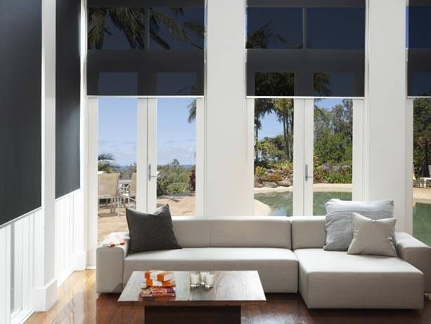 Interior Roller Shades Installation